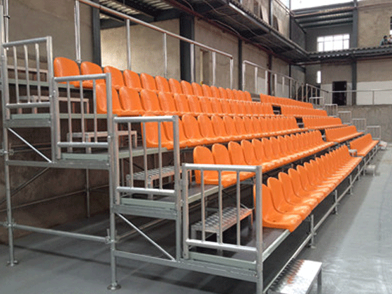 菊花扣式可拆卸拼裝看臺 菊花扣式可拆卸拼裝看臺