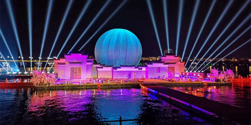 《遇見武寧》大型實景水秀正式全球首演，綠蛙看臺邀您共賞